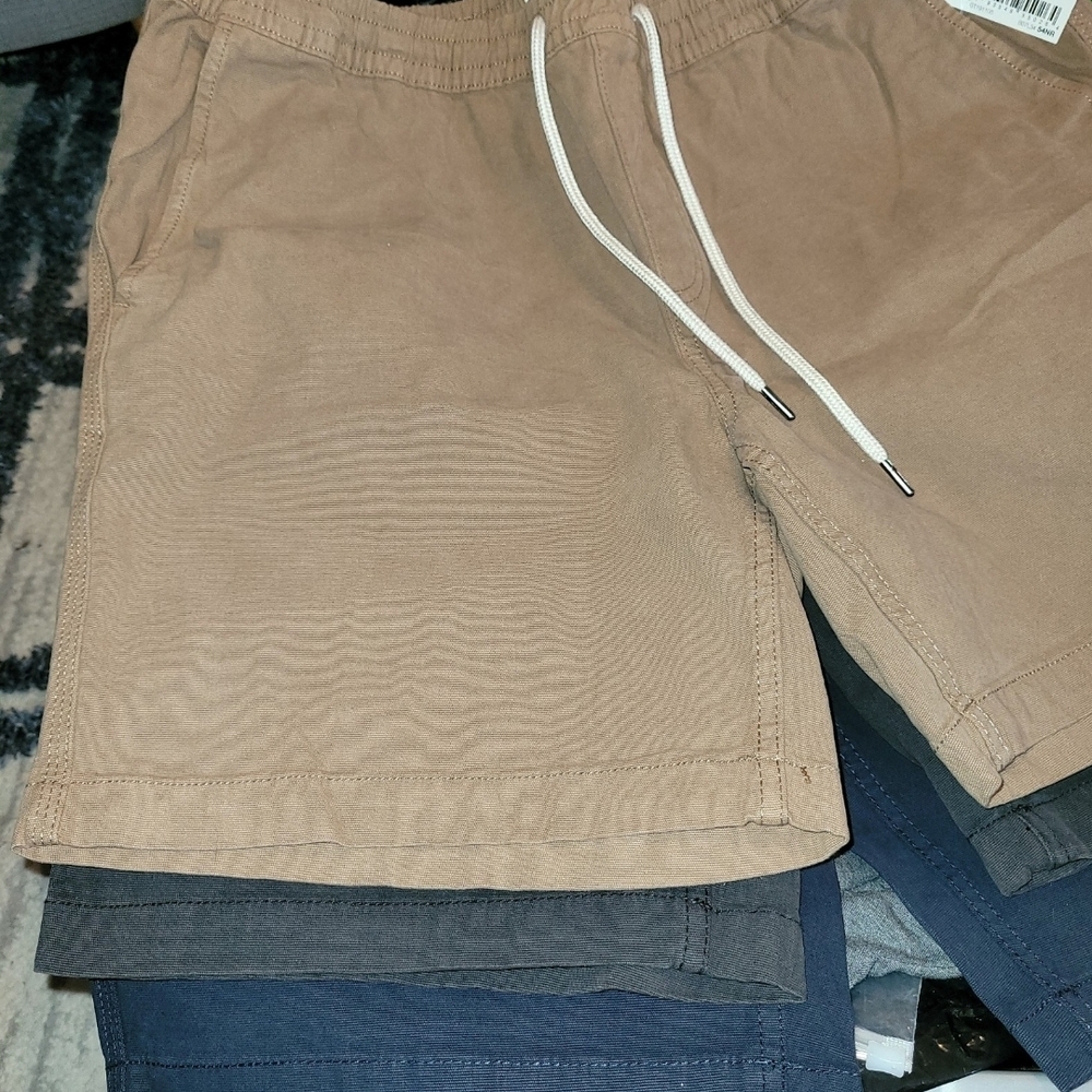 Men's Tan Casual Shorts